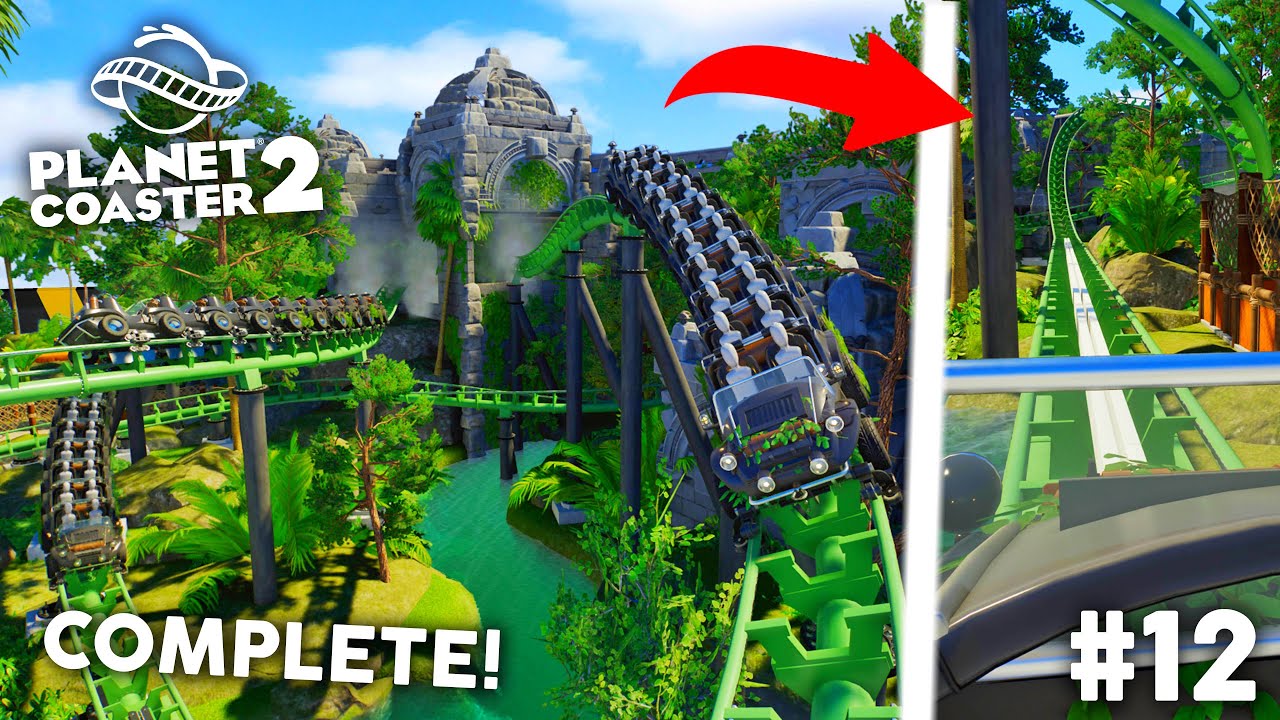 Planet Coaster 2 NEW Coaster & Area COMPLETE in my Theme Park!! EP12