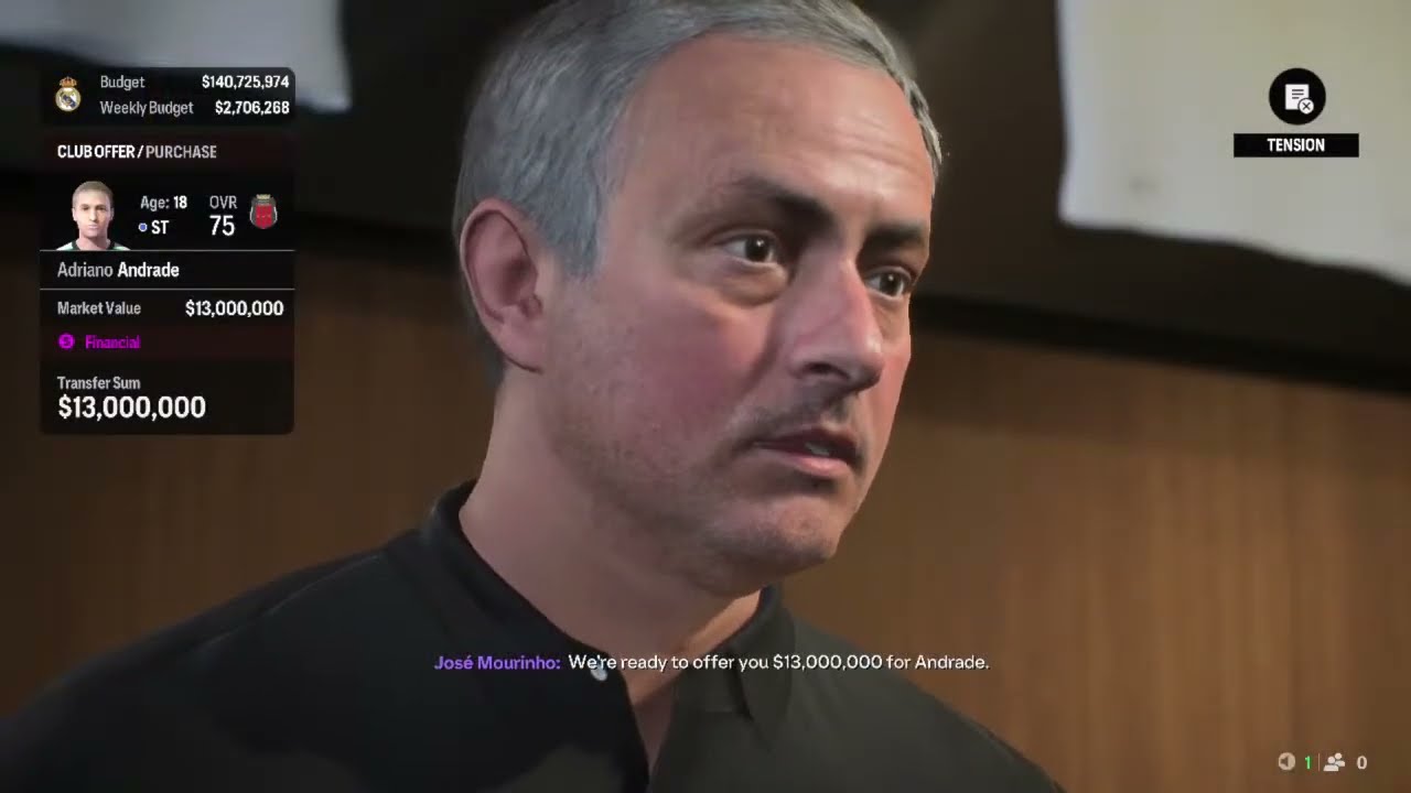 EA SPORT FC 25 I MANAGER CAREER I JOSE MOURINHO l Real Madrid C.F. Musim ke 1