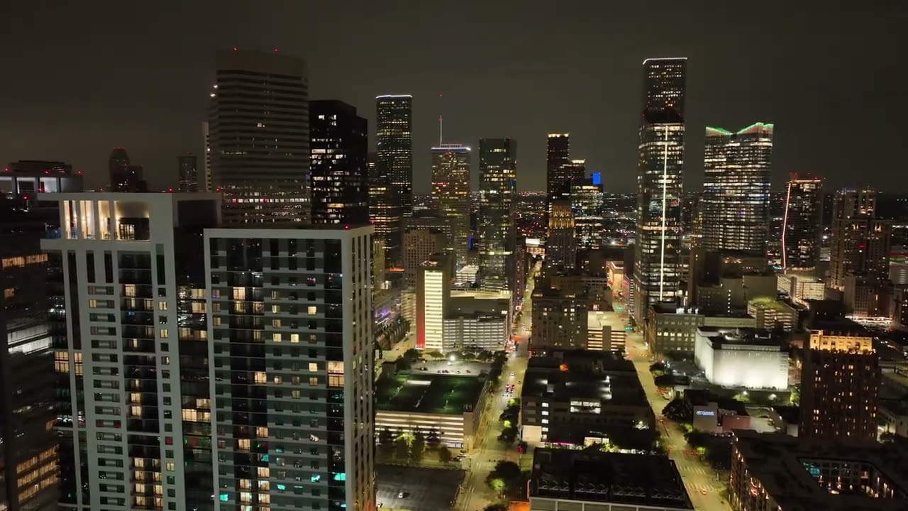 Houston 4K Drone Video