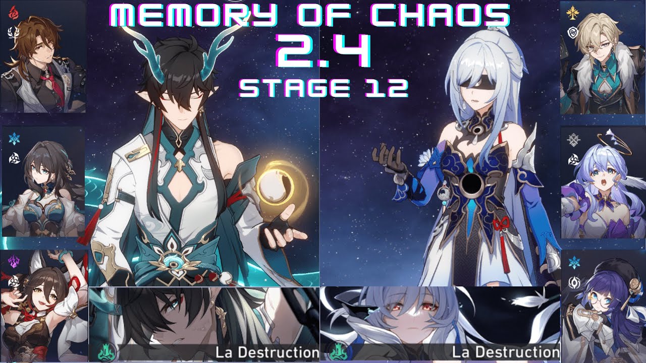 E6 Dan Heng IL & E2 Jingliu  | Memory of Chaos Floor 12 3 Stars | Honkai: Star Rail