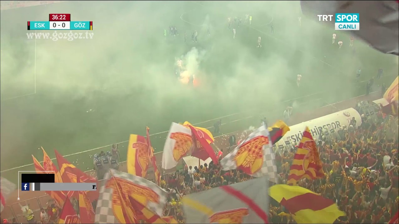 Göztepe - Eskişehirspor Play-Off Finali | 35. Dakika Coşkusu