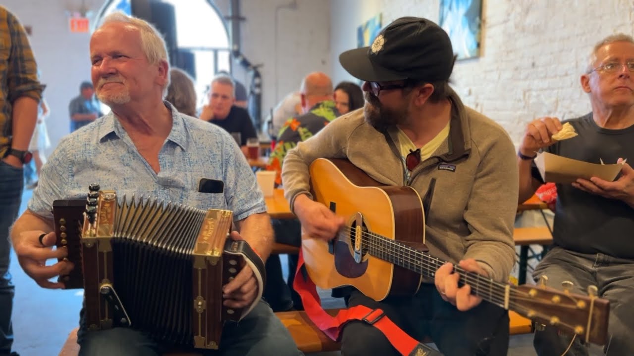Jesse L&eacute;ge & Jo Vidrine at Swamp in the City 2023 - Chicot Two-step