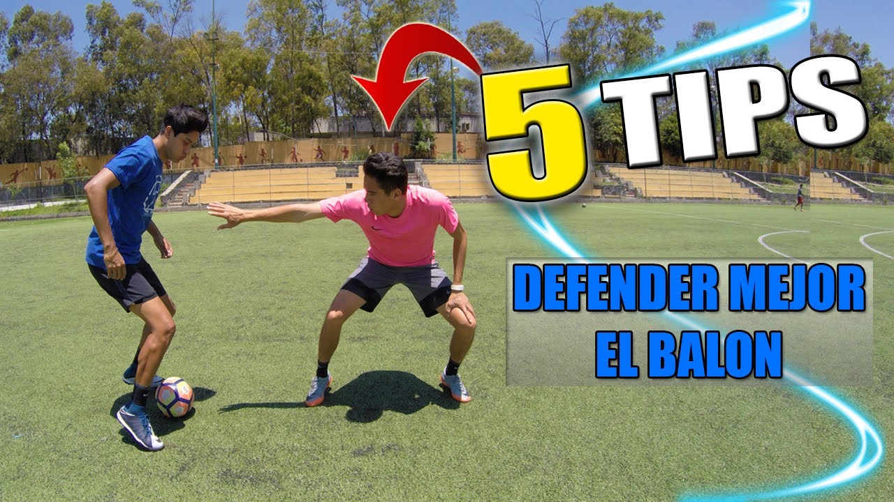 5 TIPS para DEFENDER MEJOR a un ATACANTE en el F&Uacute;TBOL ⚽️ TUTORIAL PARA DEFENSAS