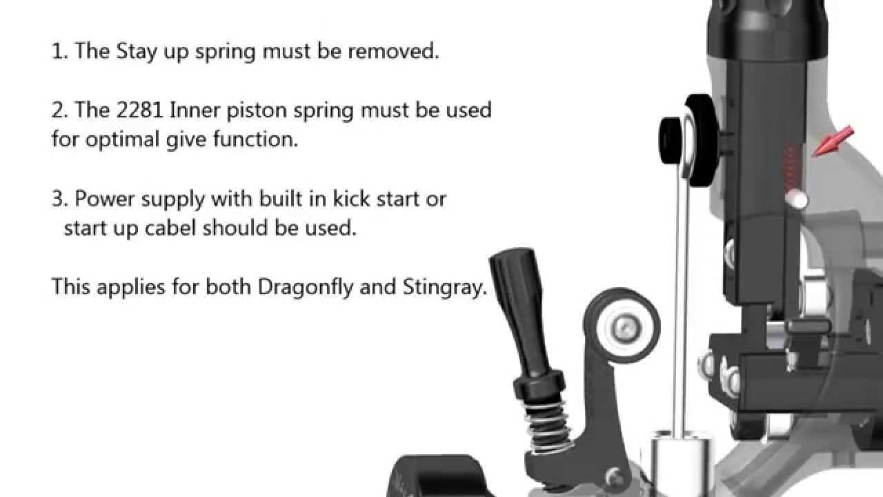 How to modify the Stingray for use with cartridge needles