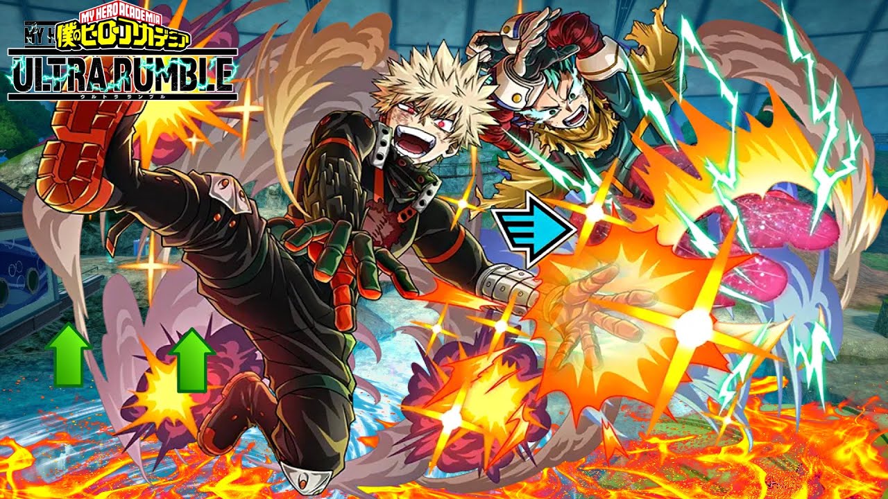 BAKUGO NEW BUFF IS AMAZING!HE DOMINATES EVEN MORE IN My Hero Ultra Rumble
