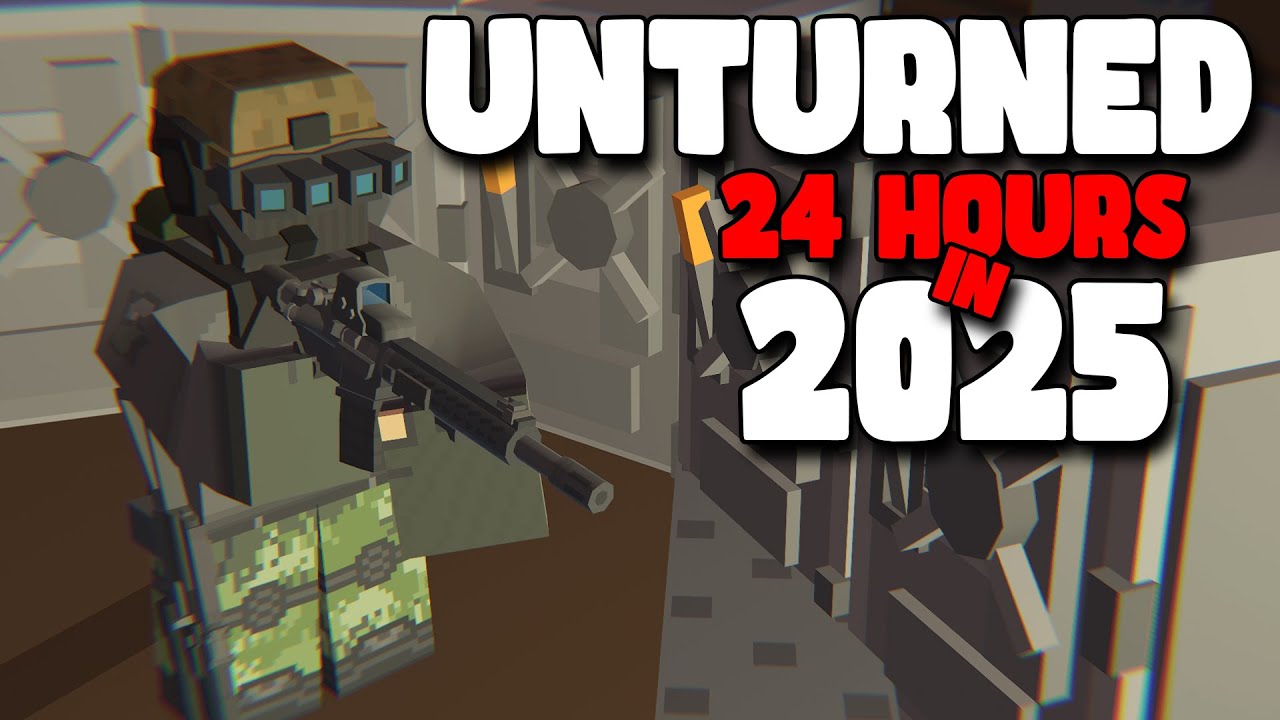 I Played Unturned Survival For 24 Hours In 2025 ... (Movie)