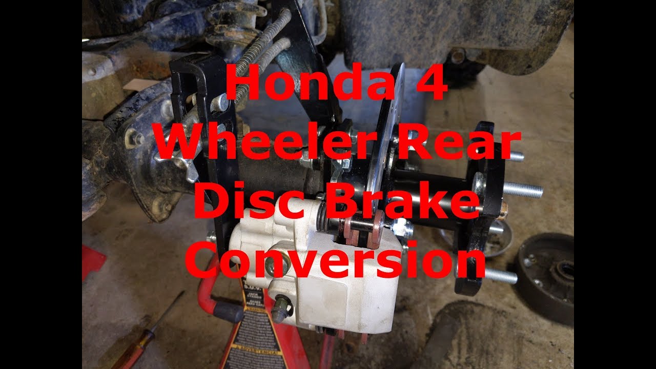 Honda Foreman Rear Brake CONVERSION