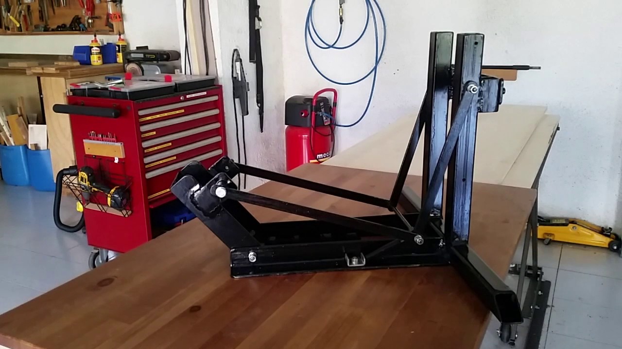 Motorcycle chock - improved design