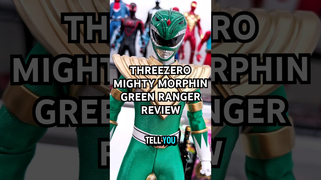 ОБЗОР GREEN RANGER #hottoys #threezero #powerrangers #greenranger #mmpr #toyreview #actionfigures