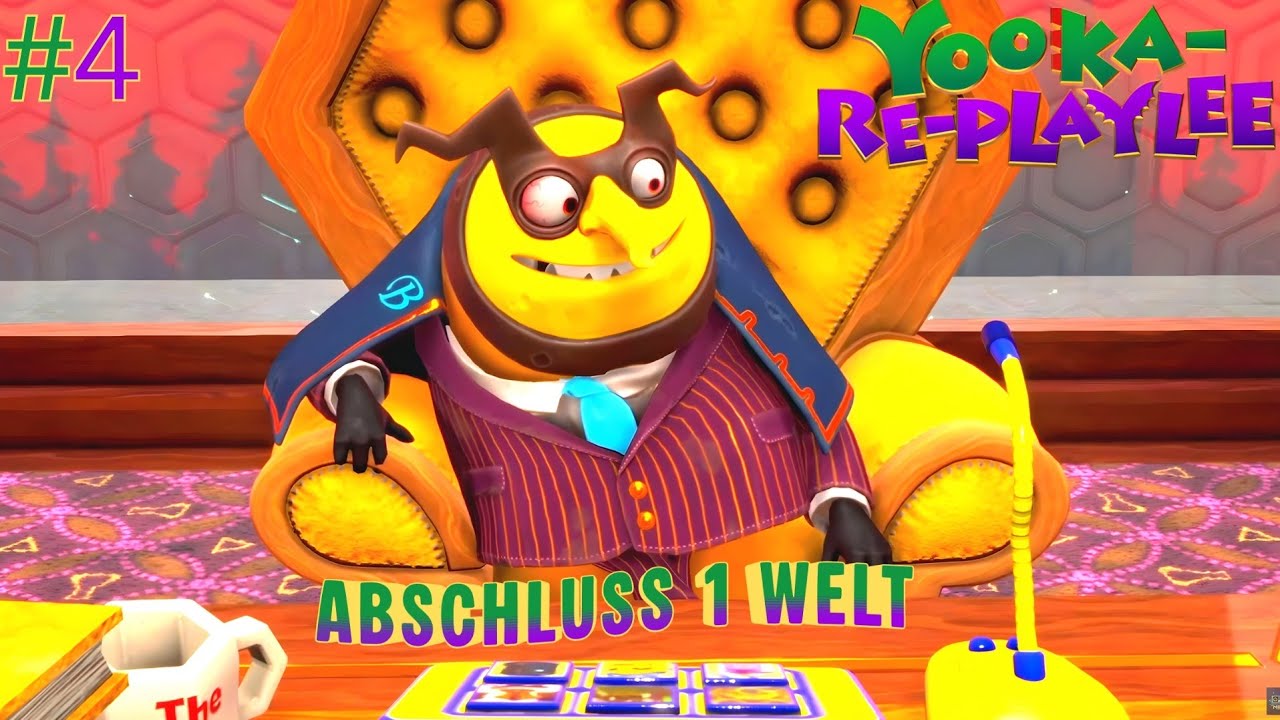 Was kommt wohl jetzt auf uns zu?/ Yooka Re-Playlee🦎🦇 #4