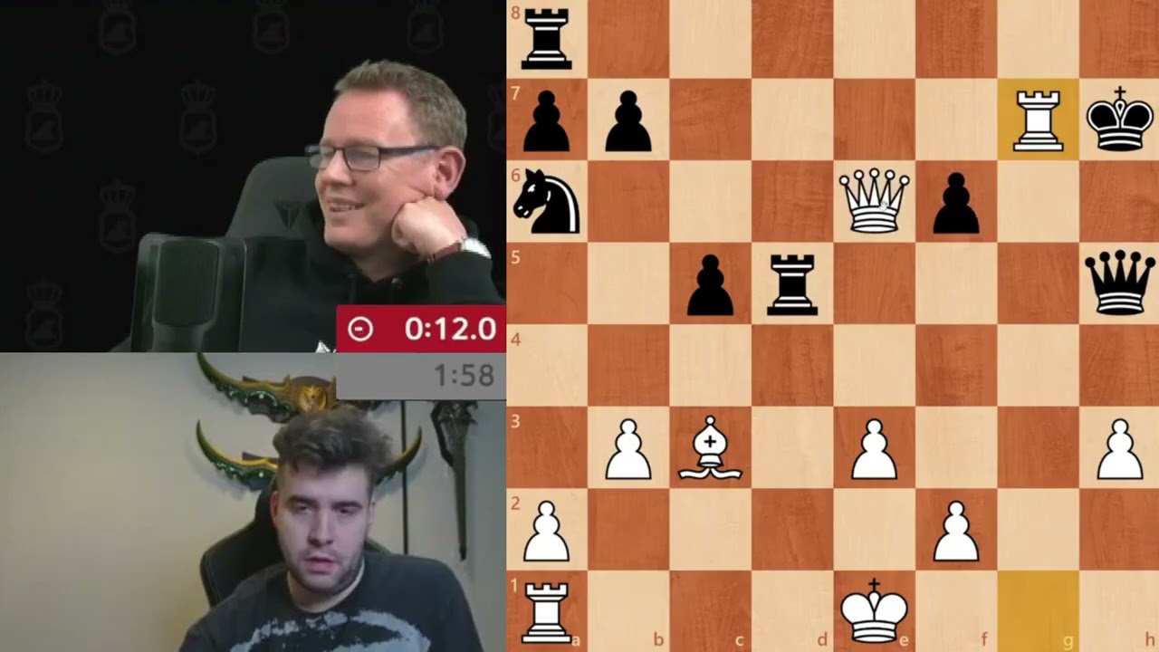 Nepo TROLLED his friend with GROB! GM Ian Nepomniachtchi vs GM Jan Gustafsson #chess #titledtuesday