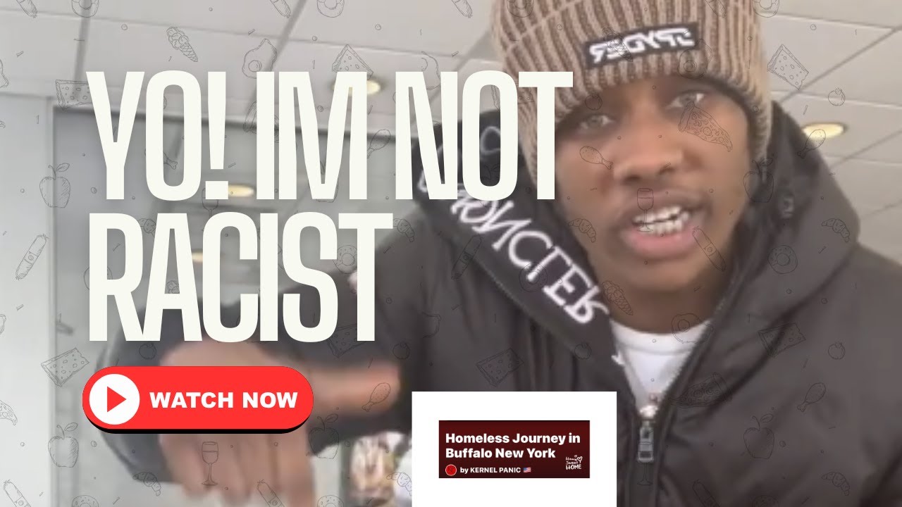 Yo I'm not racist....Angry black man thinks I'm ICE 