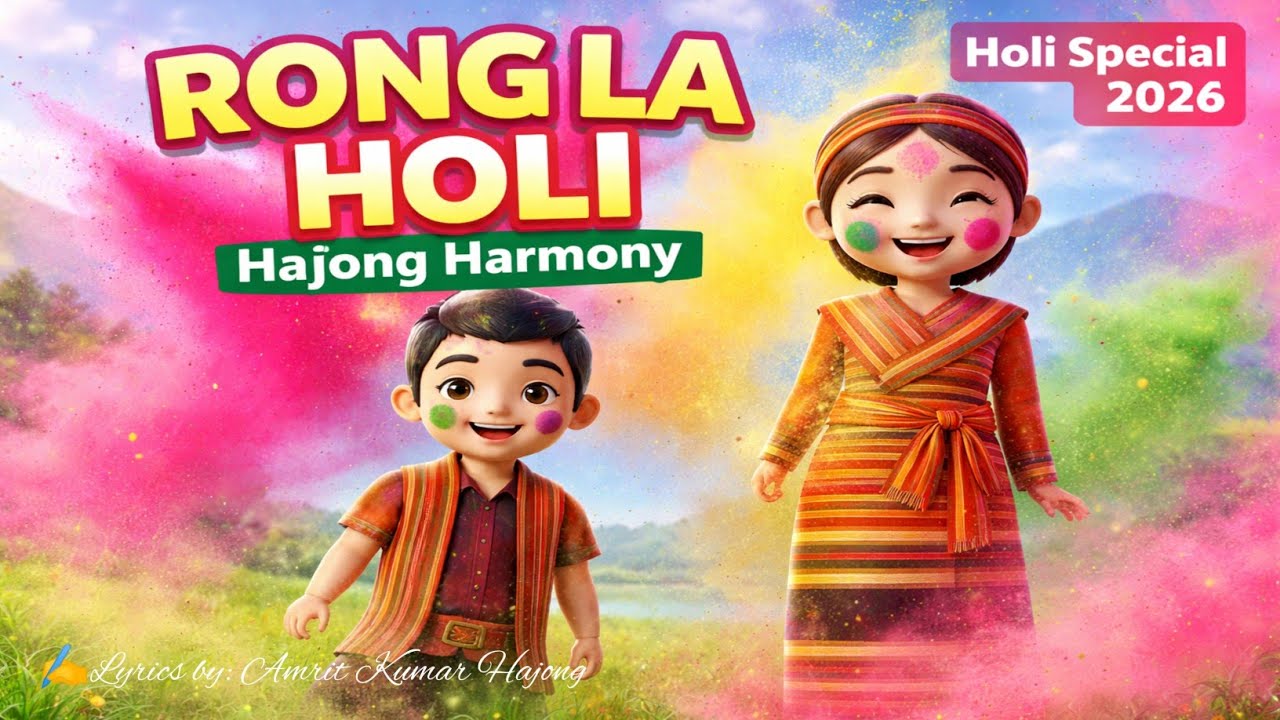 Rong La Holi | Hajong Harmony | New Hajong Holi Song 2026