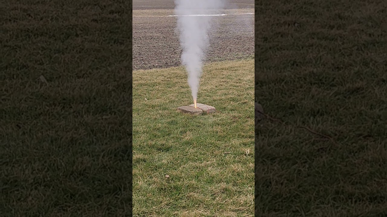 Rocket motor dry-fire #rocket #motor