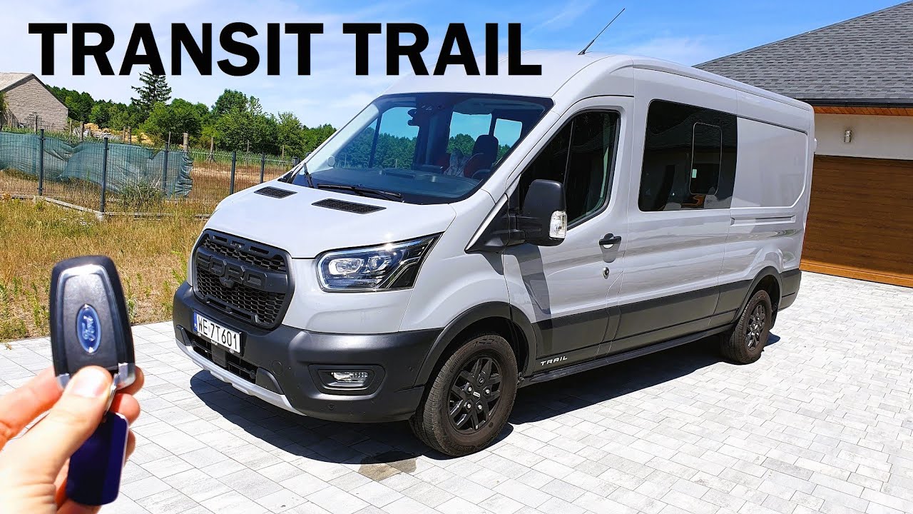 Ford Transit VAN TRAIL 2.0 EcoBlue 170KM TEST PL muzyk jeździ