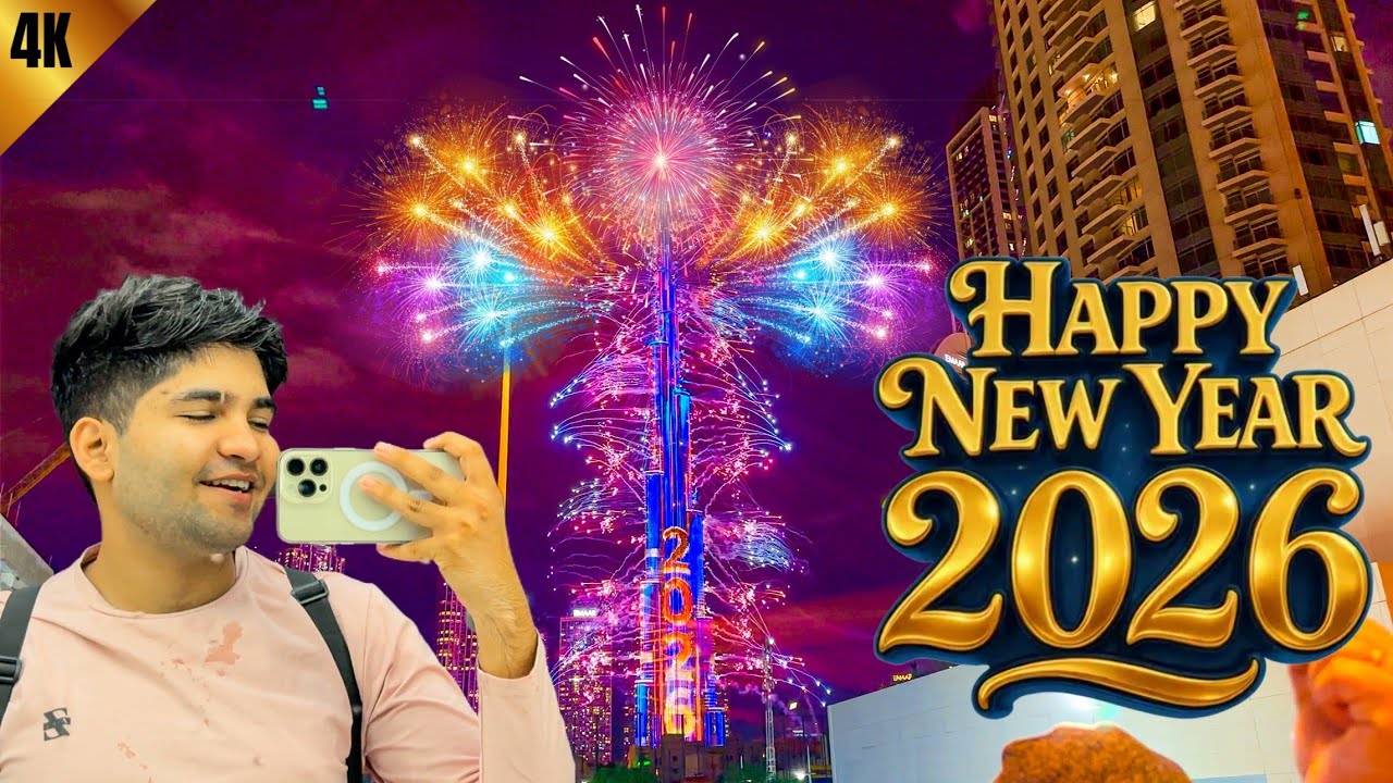 Pehla New Year in Dubai 🥹✨