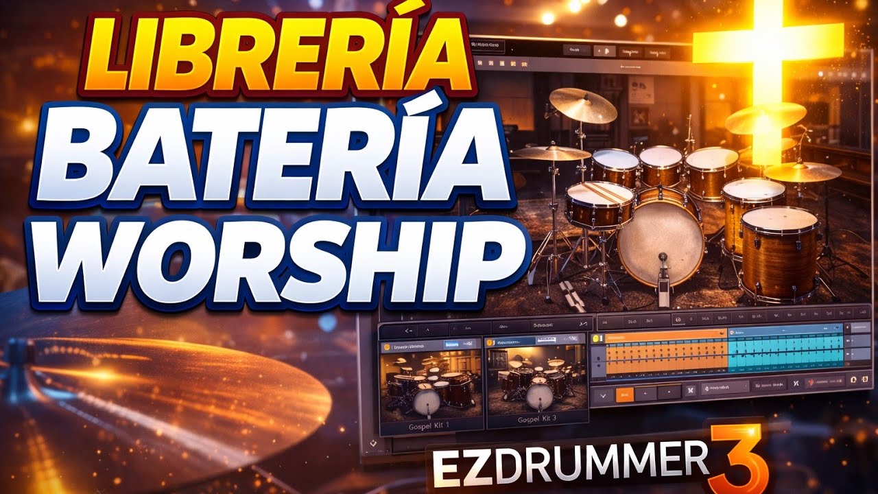 ESTA ES LA MEJOR LIBRERÍA DE BATERIA WORSHIP 