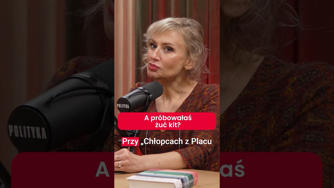 Grzebałkowska: a pr&oacute;bowałaś żuć kit? | Tygodnik Polityka #shorts
