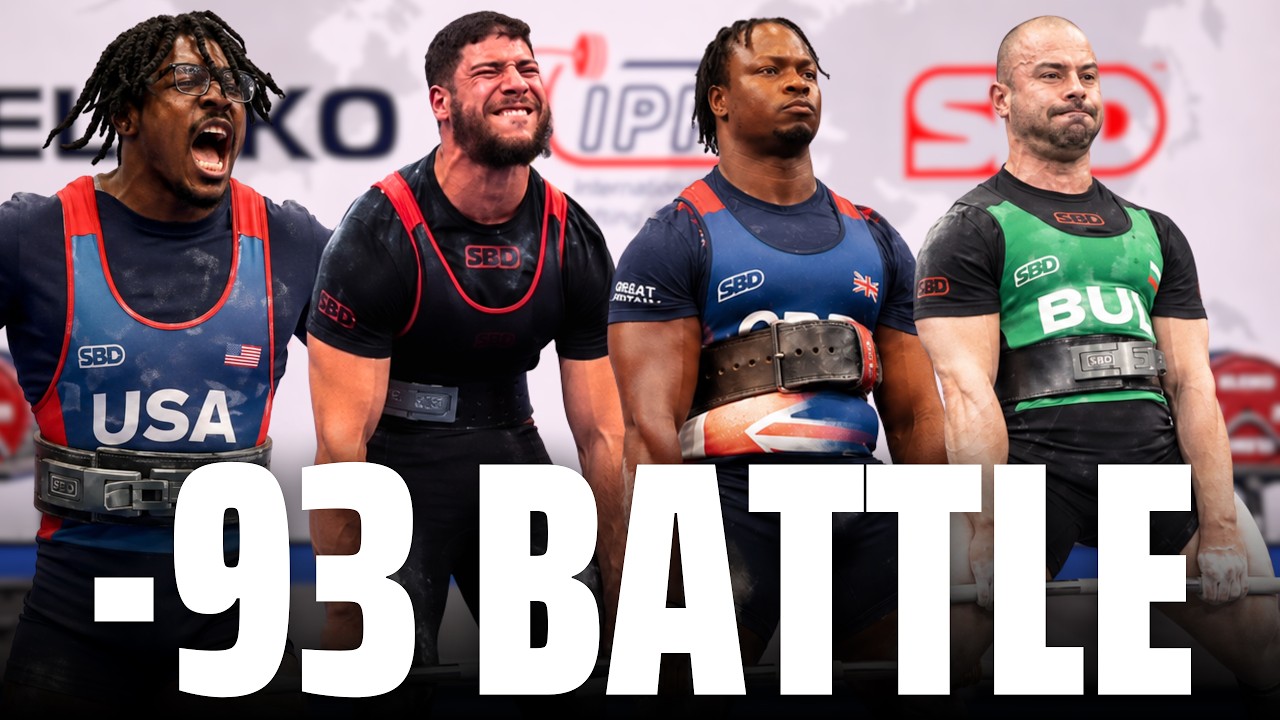БЕЗУМНАЯ БИТВА в категории до 93 кг | IPF Worlds 2026