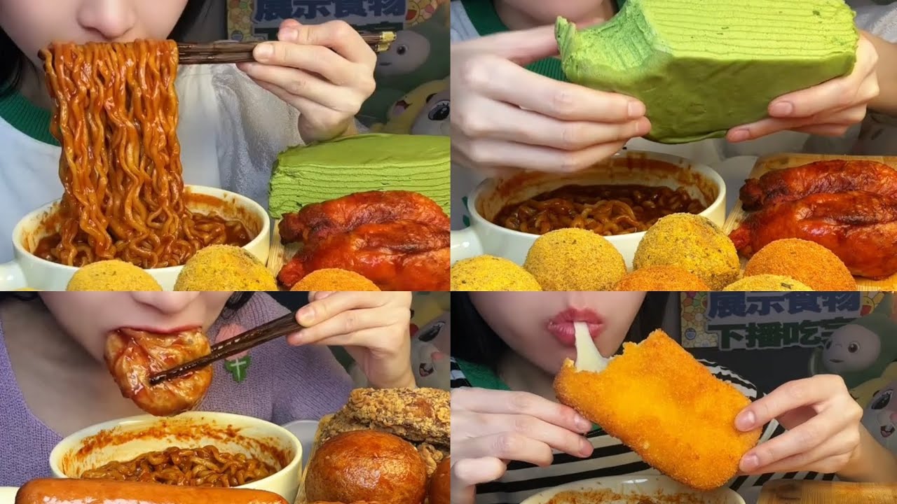 Cheese Balls Turkey Noodles Chicken Wings, Fried Cheese + Spicy, Ramen Fried Cheese 