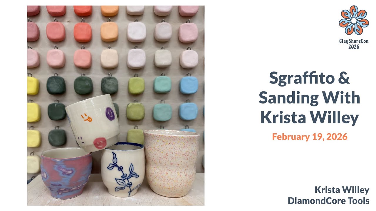 Sgraffito & Sanding with Krista Willey