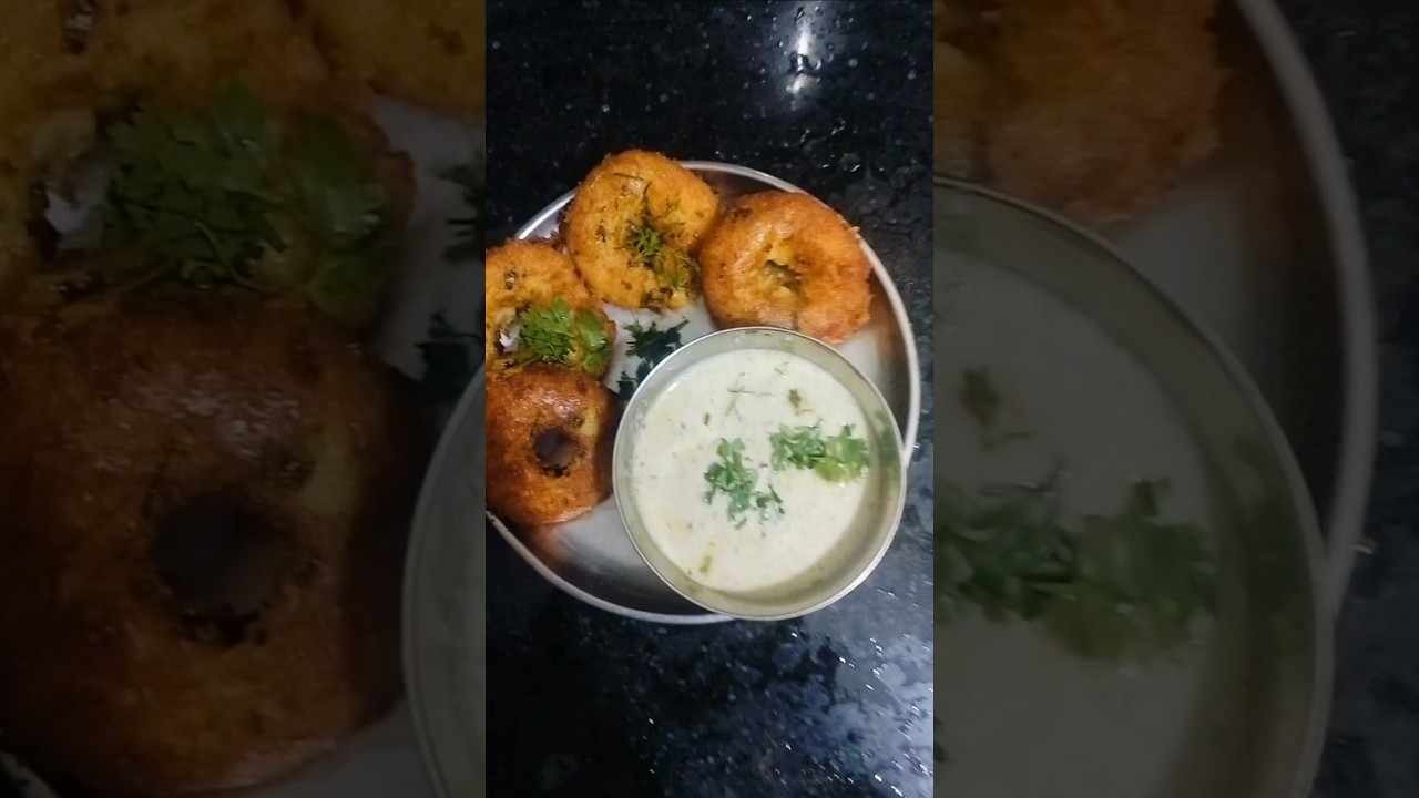 tasty rava wada recipe 🤤👍 #shortsvideo #viral #recipe #wada #cookingshorts #cooking
