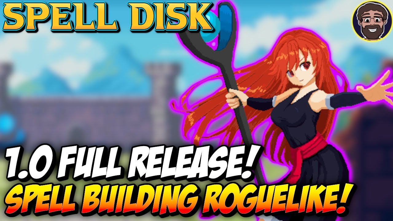 *FULL RELEASE* Amazing Spell Building Action Roguelike! | Spell Disk
