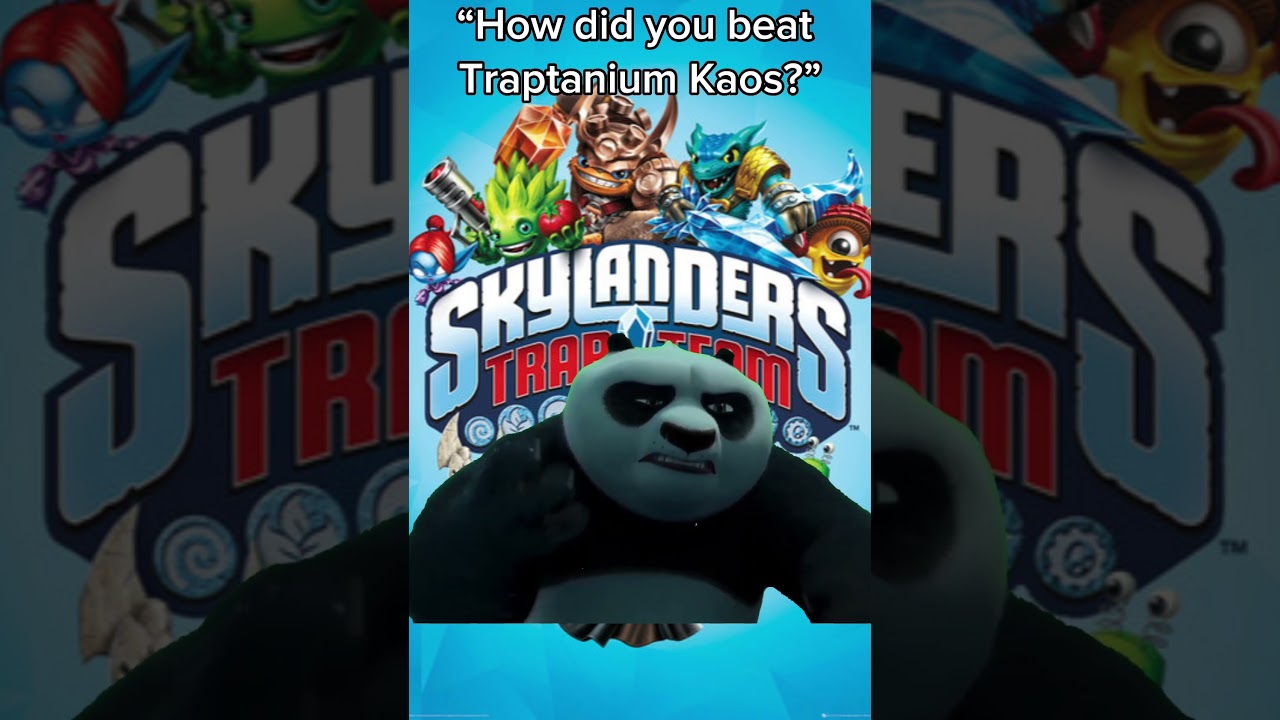 Does anyone Beat Traptanium Kaos?!?! #skylanders #Skylandersmemes