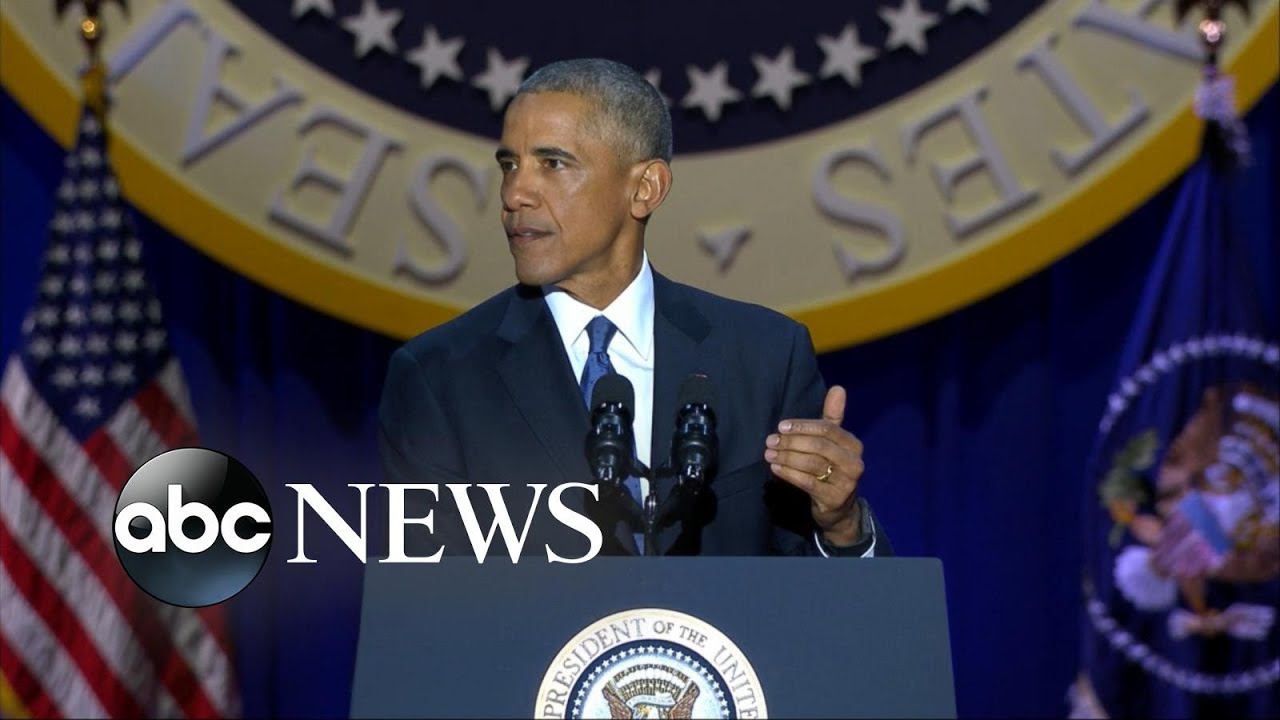 Obama's Farewell Address: 'It Has Been the Honor of My Life to Serve You'