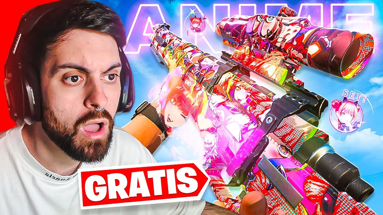 Usé un SNIPER de ANIME *GRATIS* en WARZONE 3 | Zogoro