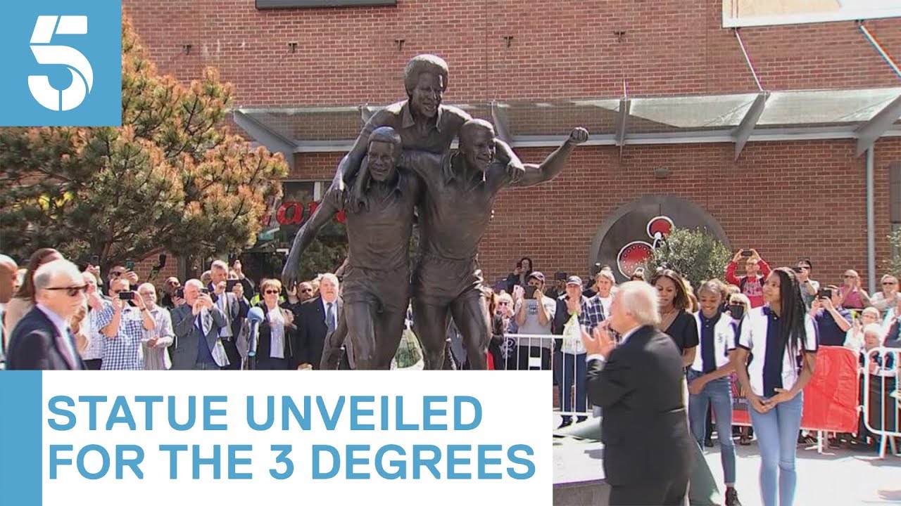 West Brom’s Three Degrees statue honours iconic trio | 5 News