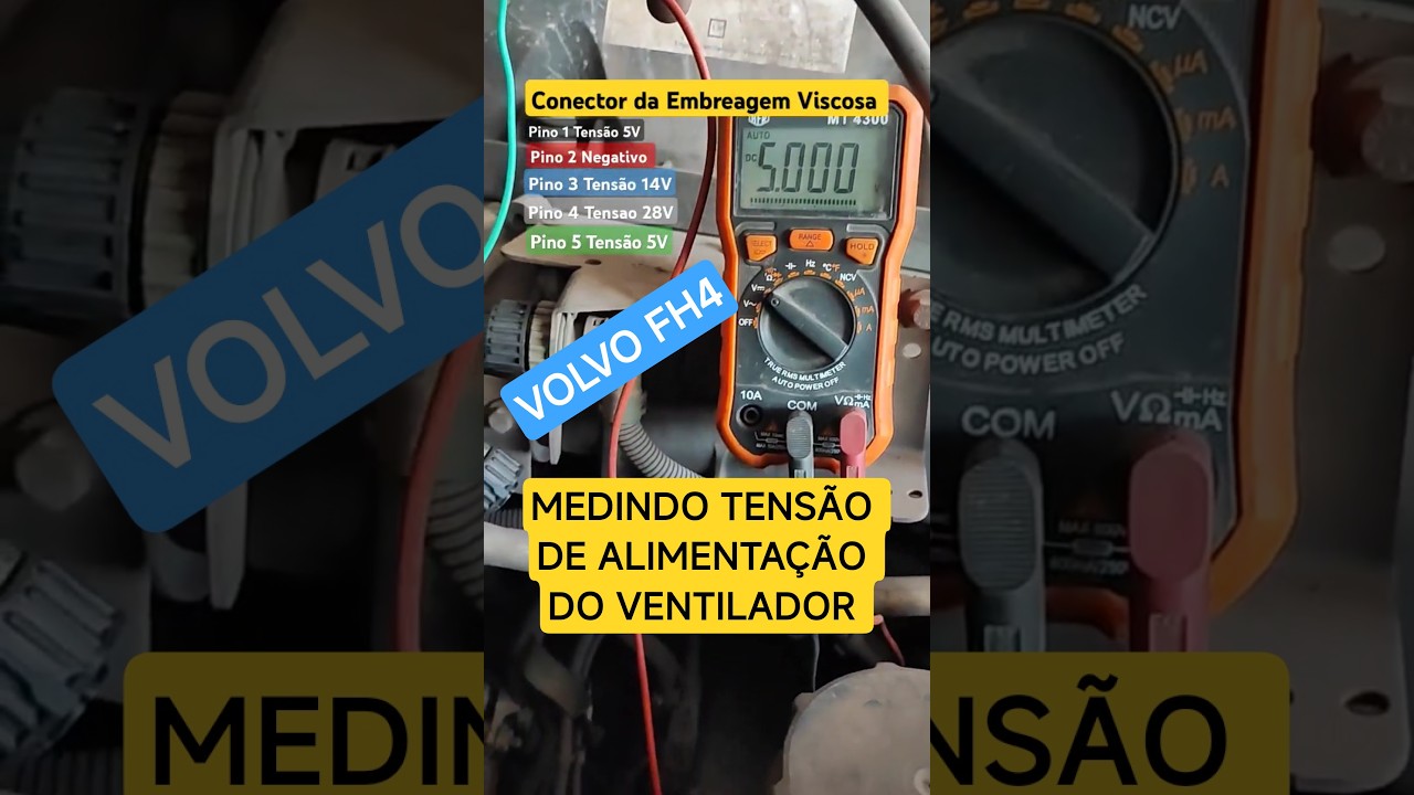 Teste Chicote Embreagem Viscosa - Volvo FH 4