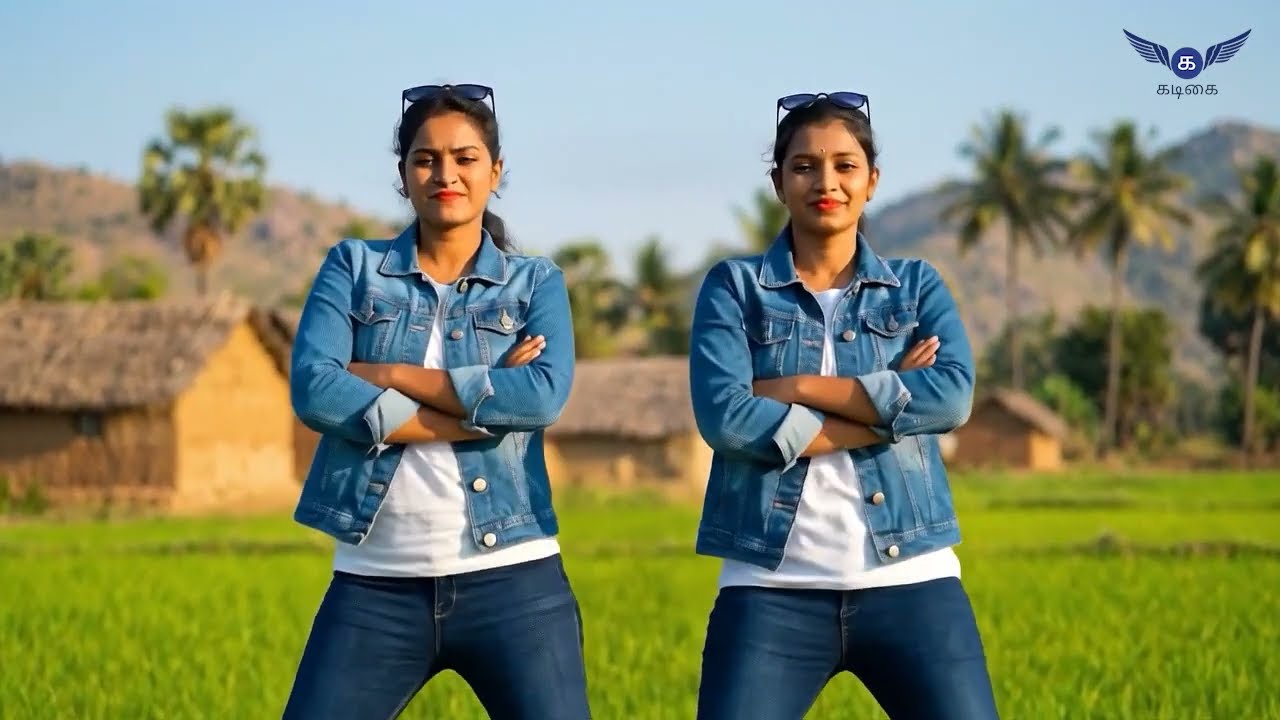 ஆத்துக்குள்ளே ஏலேலோ! 🔥 வயல்வெளியில் கலக்கும் காலேஜ் பெண்கள் | Tamil Folk Dance AI Video