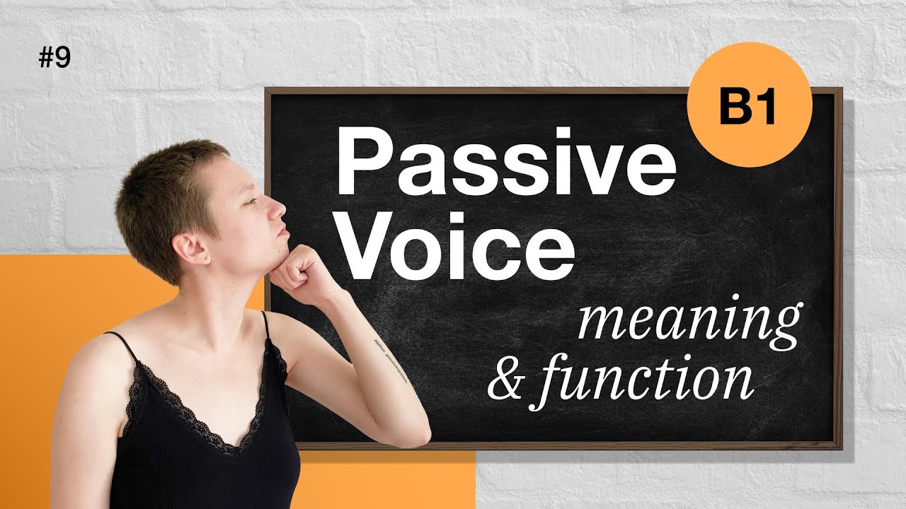 РІВЕНЬ B1 (урок 9) - Passive Voice / Пасивний стан
