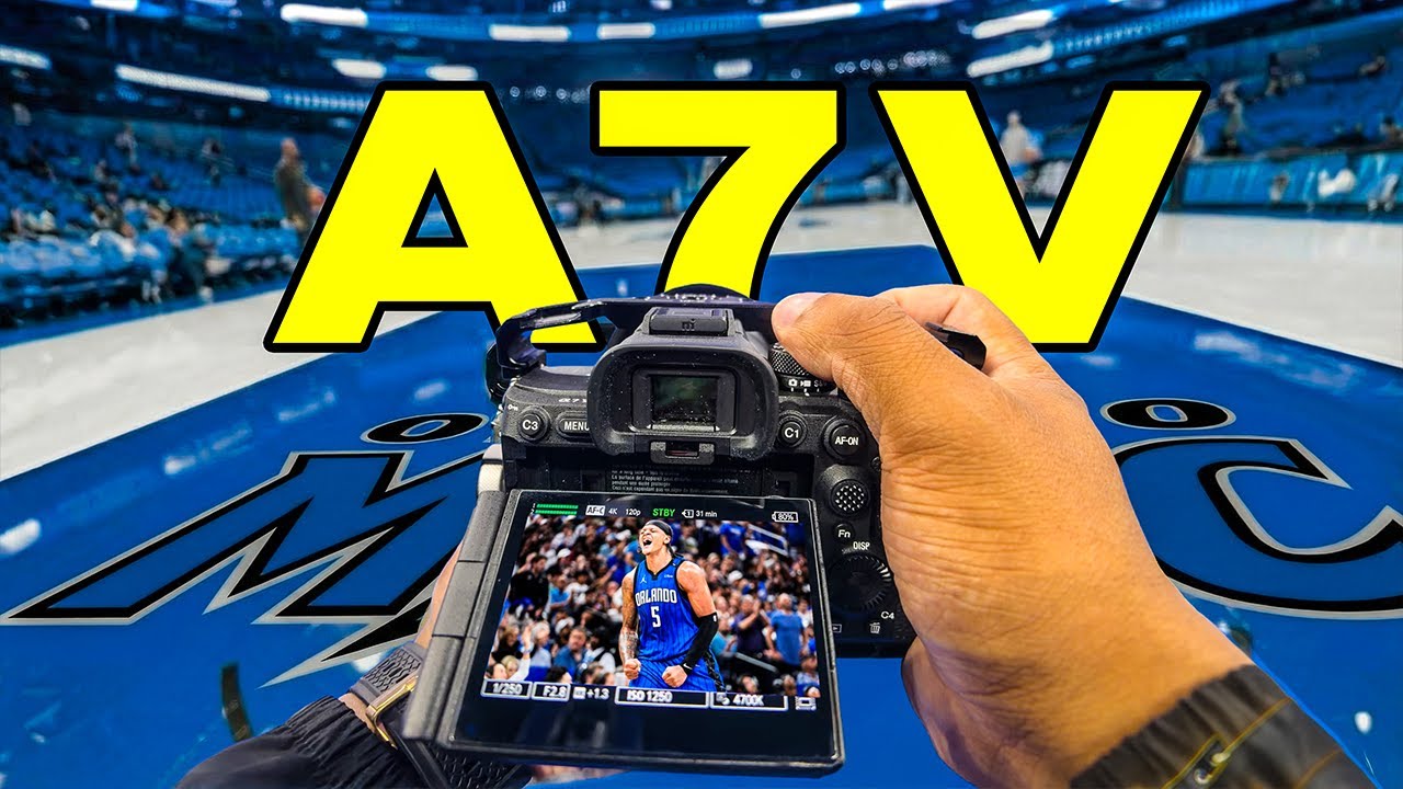 Testing the Sony A7V in the NBA