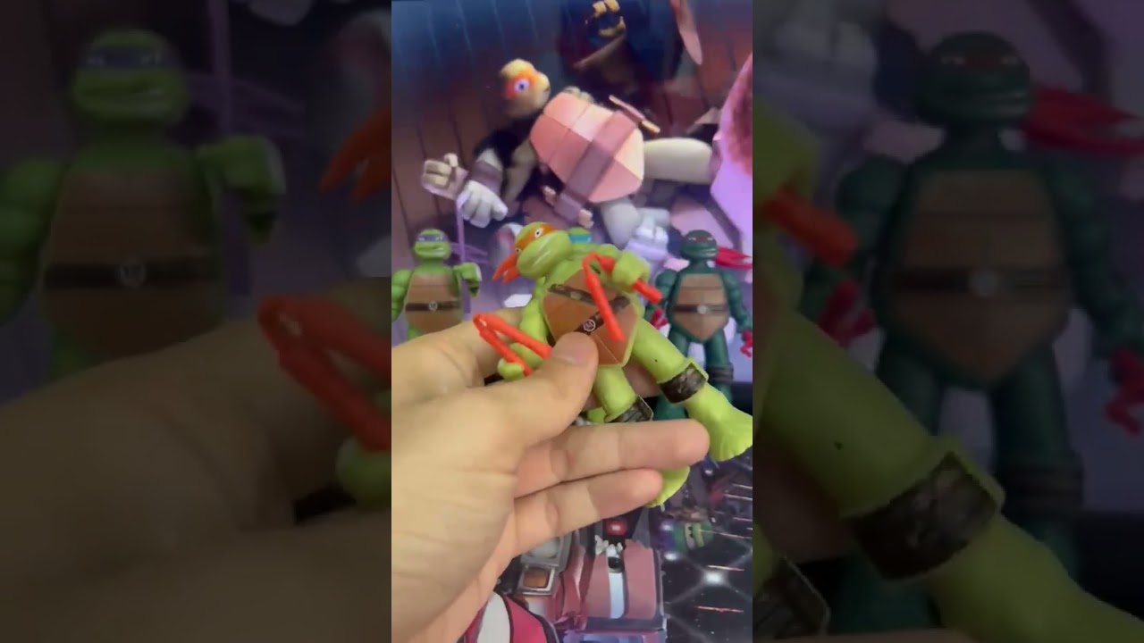 Teenage Mutant Ninja Turtles, TMNT Donatello, Action Figure Collection, TMNT Toys, Nickelodeon TMNT,