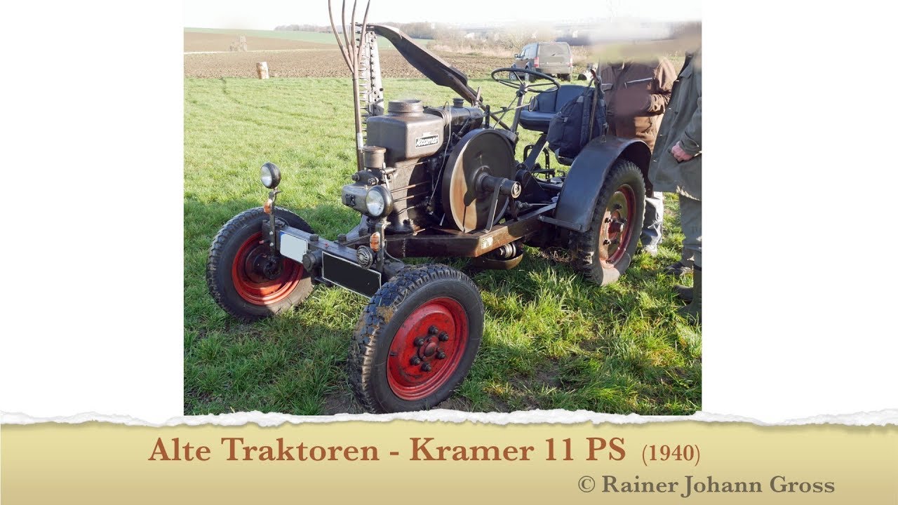 Alte Traktoren - Kramer K12 - 11 PS (1940)