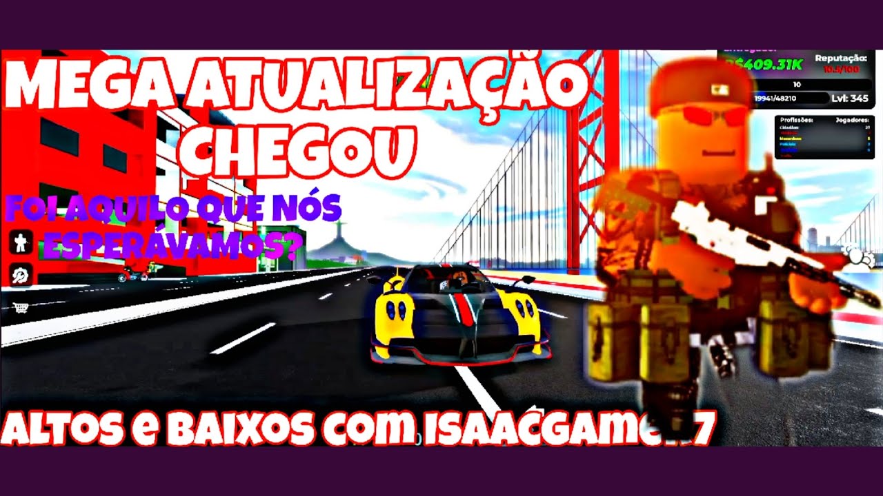 🔥MEGA ATUALIZAÇÃO CHEGOU | NOVO SISTEMA DE  ROUBO? | FALAR TUDO QUE VOCÊ PRECISA SABER!