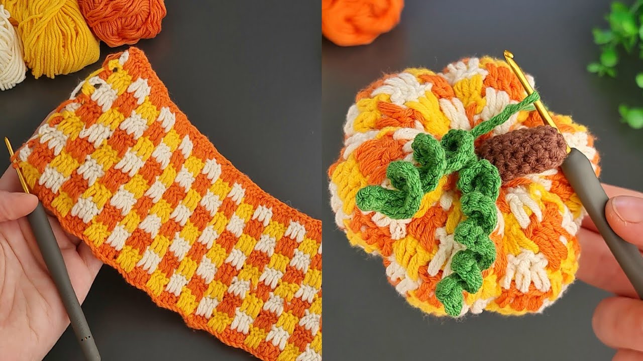 Make MONEY with This SUPER EASY Crochet Pumpkin Keychain! 🥰 Sell and give as a gift.