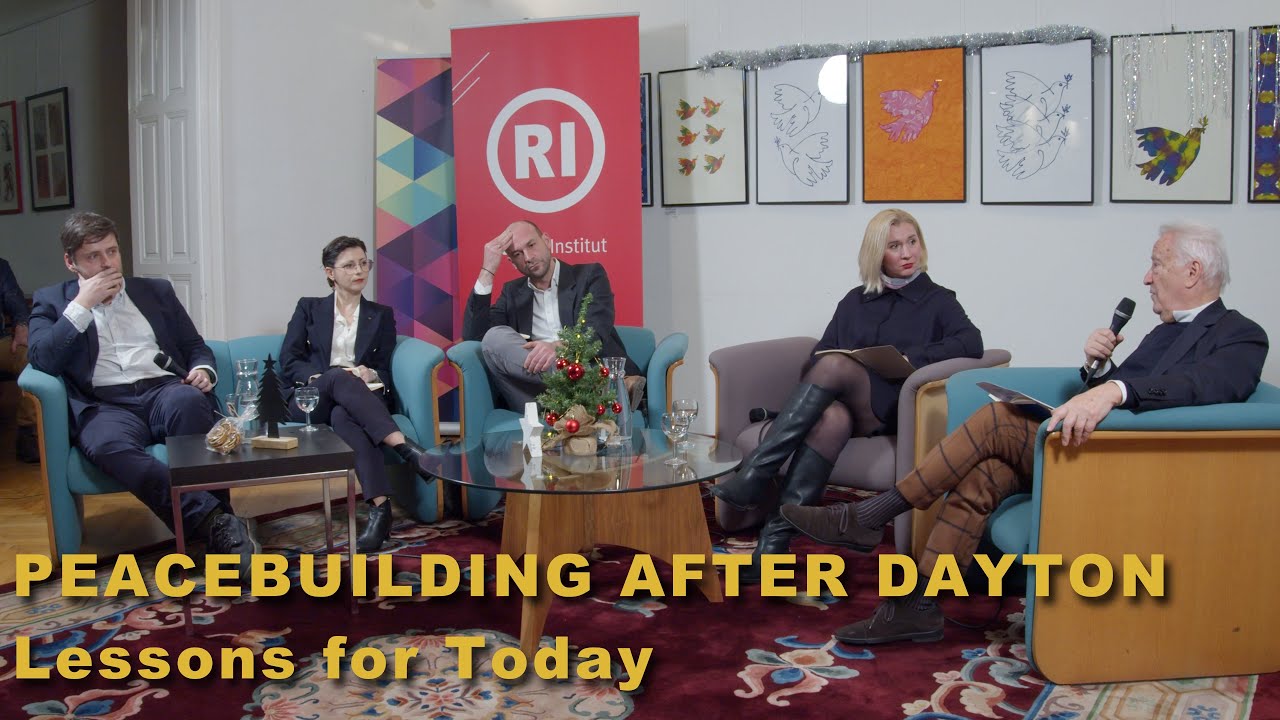 Peacebuilding After Dayton – Lessons for Today