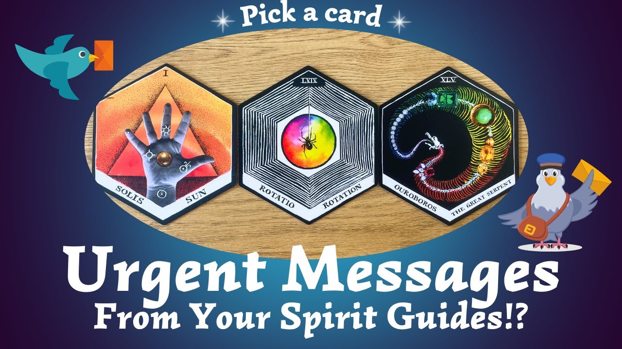 Urgent Messages From Your Spirit Guides?! 👉✉️✨⎜ Pick a card⎜Timeless Reading