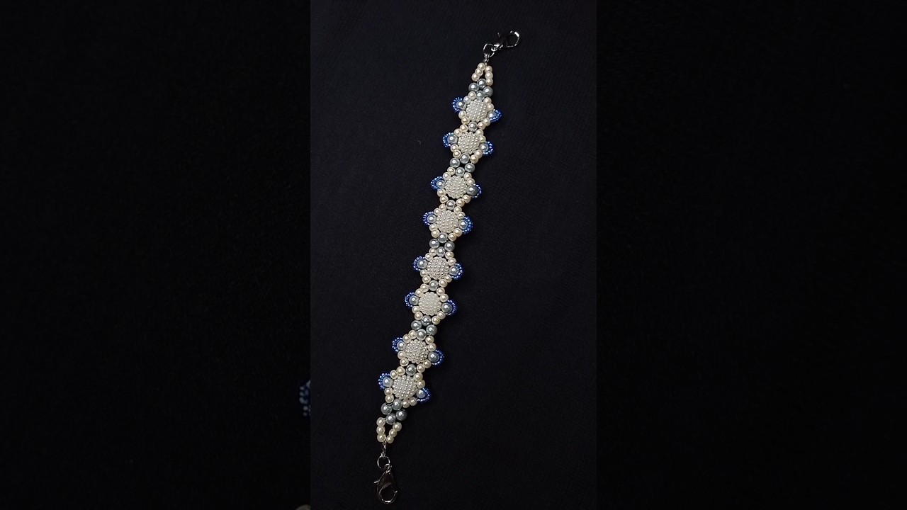 Beaded Bracelet Tutorial. Konektor masker 