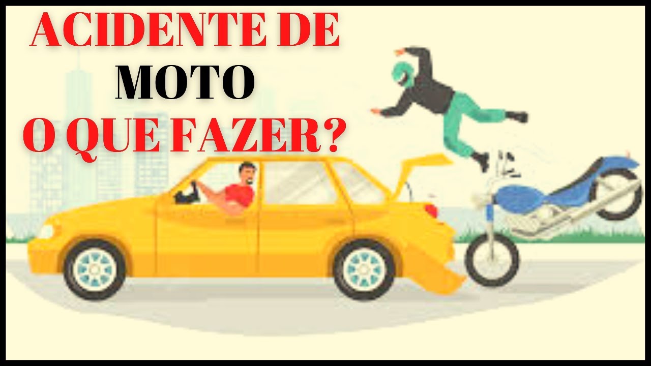 O QUE FAZER QUANDO CAIR DE MOTO - ACIDENTE DE MOTO