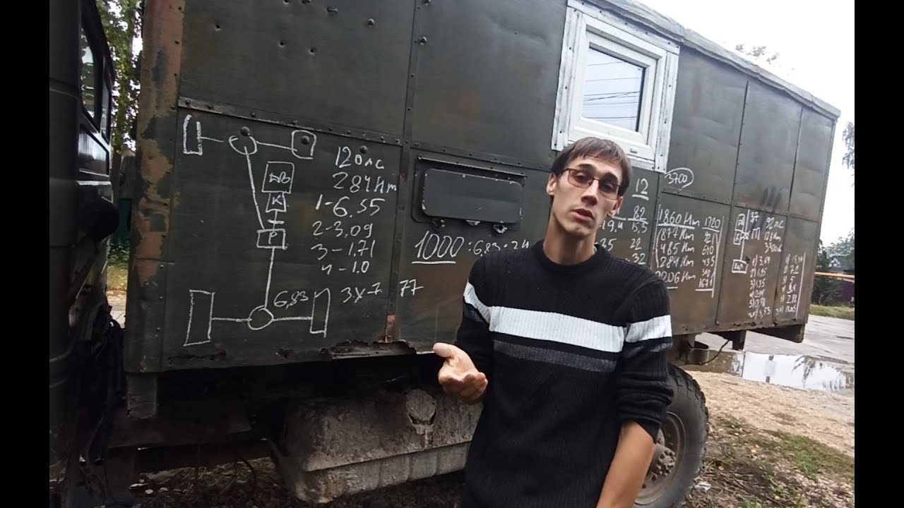 16кл. ВАЗ мотор в ГАЗ-66? Теория шеснаря!