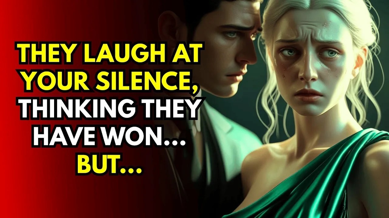 They Laugh at Your Silence, Thinking They Have Won  But     Stoicism