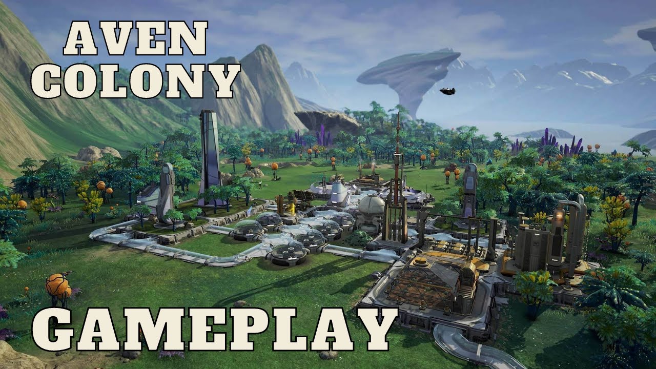 Aven Colony Gameplay Walkthrough [No Commentary]