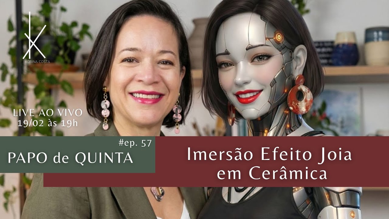 PAPO de QUINTA - Imersão Efeito Joia em Cerâmica