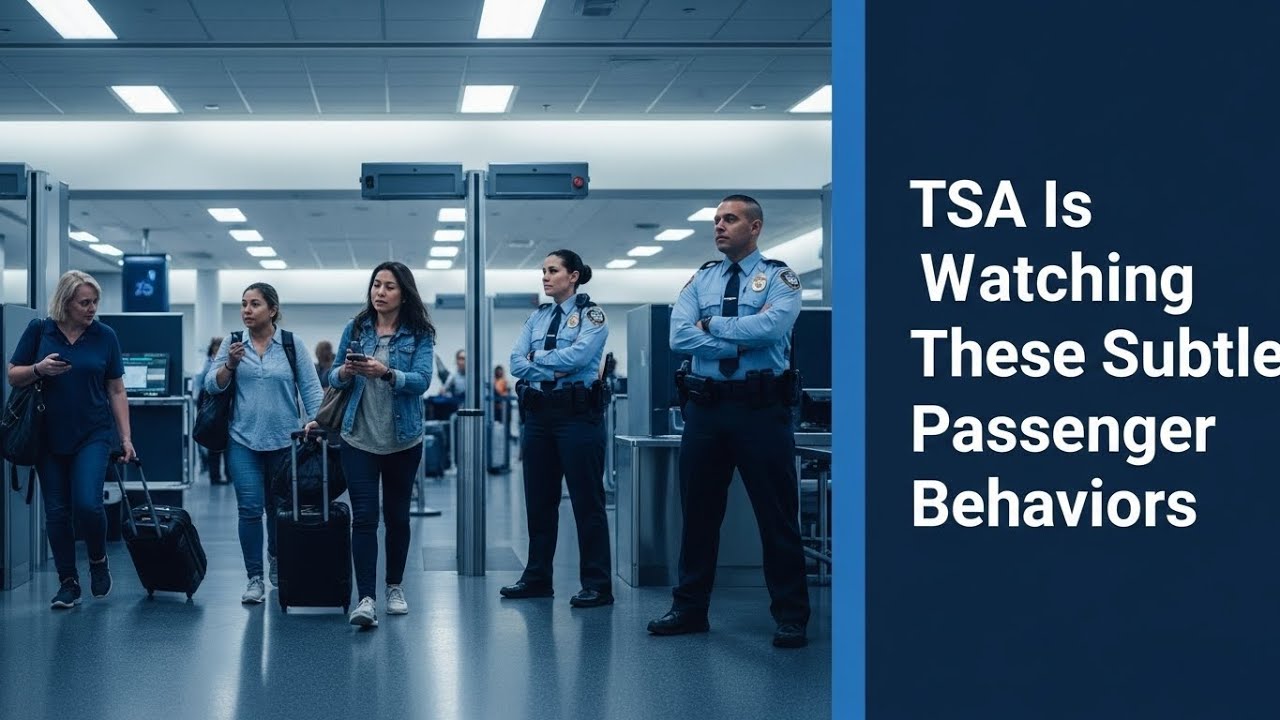 TSA Is Watching These Subtle Passenger Behaviors