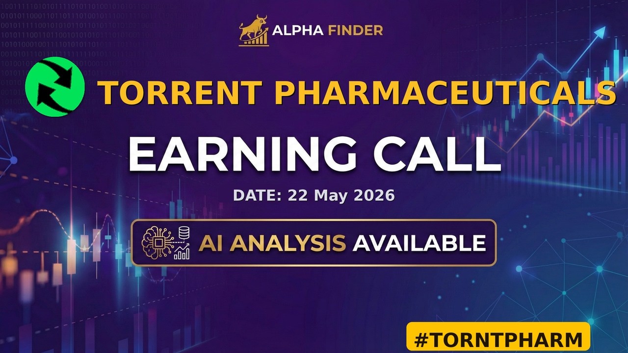 Torrent Pharmaceuticals Limited | TORNTPHARM | Earning Call | Alfa Finder