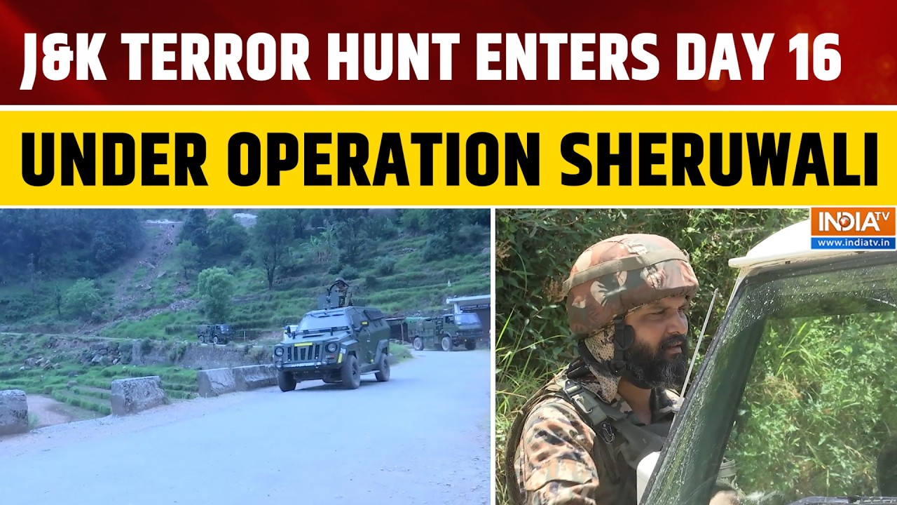 Operation Sheruwali Enters Day-16: Security Forces Continue Massive Anti-Terror Search In Rajouri